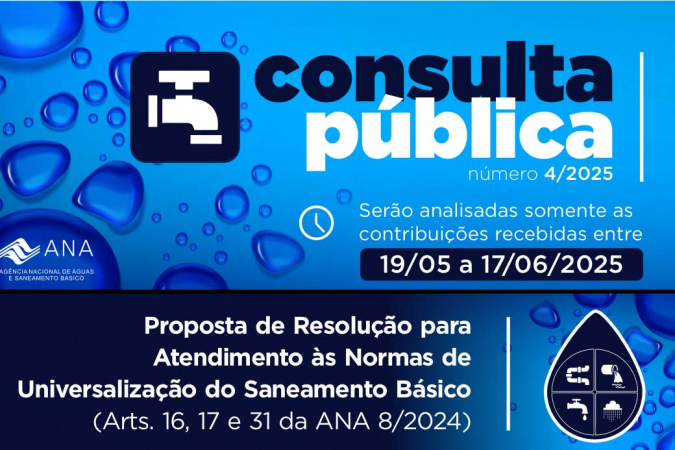Agepar abre consulta pública sobre universalização do saneamento básico no Paraná